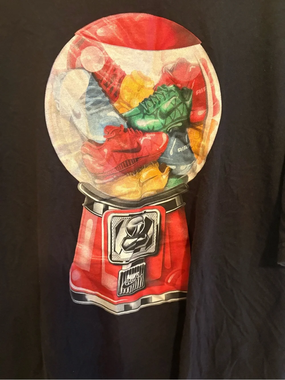 Nike Black Graphic Gumball Machine Tee
